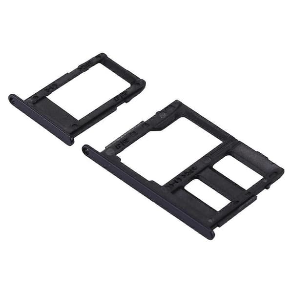 [LCS]SIM-kortbakke + Micro SD-kortbakke til Galaxy J3 (2017) / J330 & J5 (2017) / J530 & J7 (2017) / J730 Black