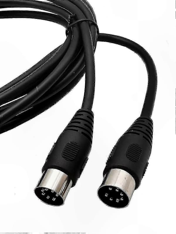 [LCS]1m 1.5m Han til Han 7-bens DIN MIDI Controller Interface Kabel til Musikenheder 1.5M