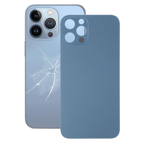[LCS] Helppo vaihtolasinen takakansi iPhone 13 Pro Maxille Blue