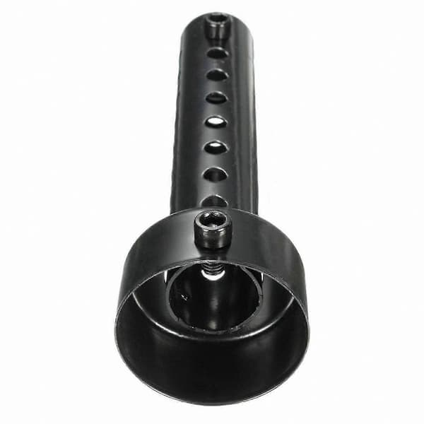 2x Universal 48mm Svart Db Killer Lyddemper Baffel for Motorsykkel Eksos Lyddemper