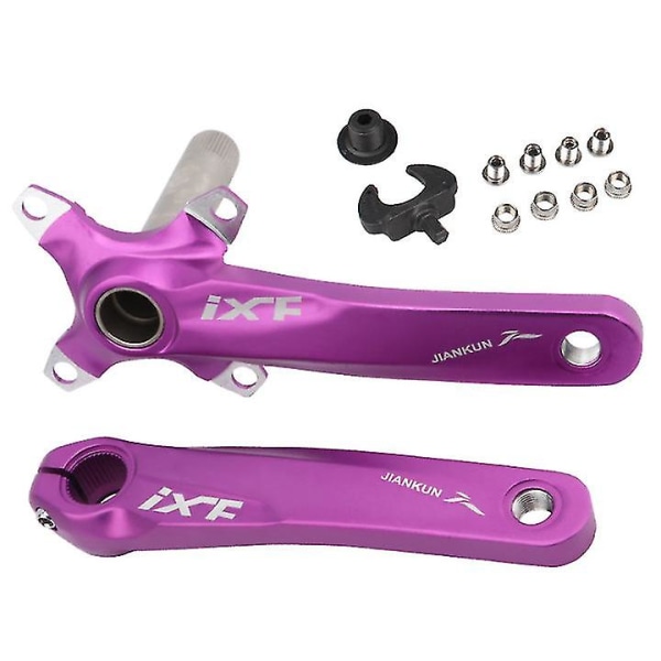 Par IXF 104BCD MTB Cykel Vevparti Smal Bred Enkel Kedjekrans 170mm Vevarmar black