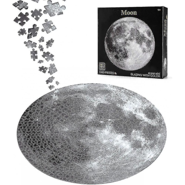 Universum Space Moon Pussel 1000 bitar för vuxna