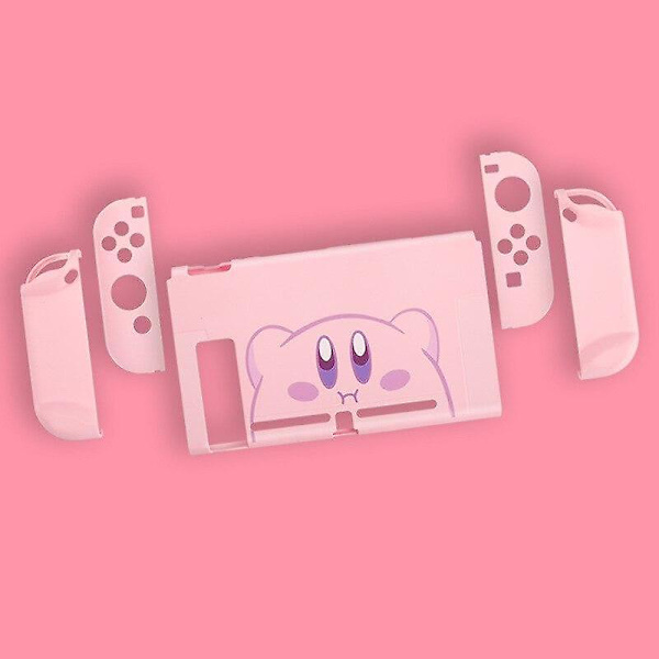 Skal hölje tillbehör för Nintendo Switch fodral skydd skal joy con joycon spelgrepp rosa söt hårt skydd kontroller Green