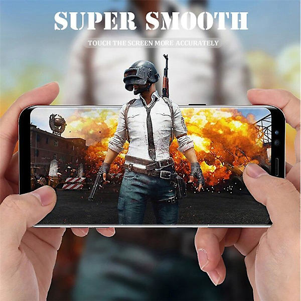 Fullständigt böjt härdat glas kompatibelt med Samsung Galaxy S8 S9 Plus Note 9 8 skärmskydd kompatibelt med Samsung S6 S7 Edge skyddsfilm For Galaxy Note 9