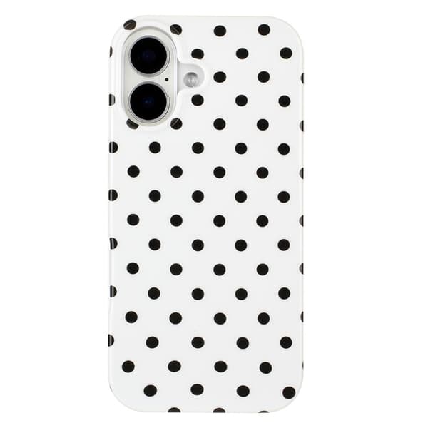 [LCS] iPhone 17 Mobilcover Dot Design Imd Tpu - Hvid Vit 26