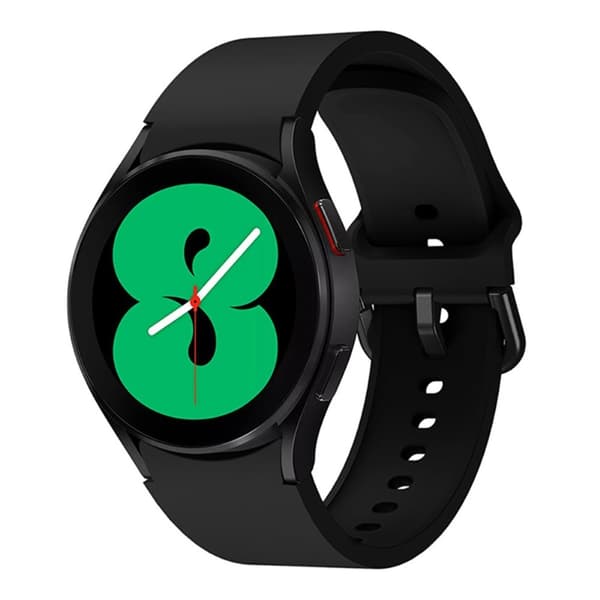 [LCS]Silikonerem kompatibel med Galaxy Watch 4/5/5 Pro/6/7/FE Sort 15