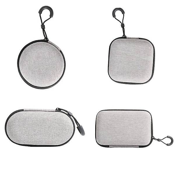4 stk. Opbevaringsetui Taske til Airpods / Øretelefoner / Datakabel