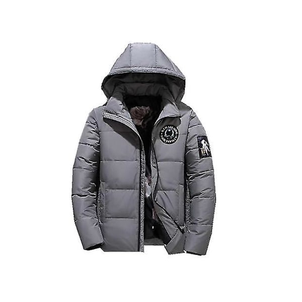 Herre Puffer Tyk Foret Jakke Gray S