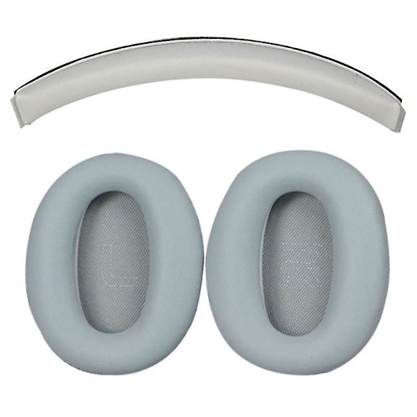 Ersättningsöronkuddar för Edifier W820bt/ Edifier W828nb Bluetooth-hörlurar Earpads with Headband Gray