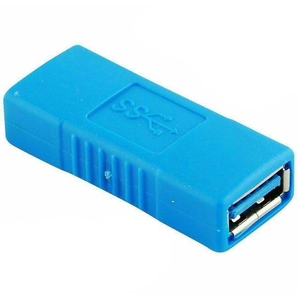 USB 3.0 Typ A hona till hona adapterkoppling Könsväxlare