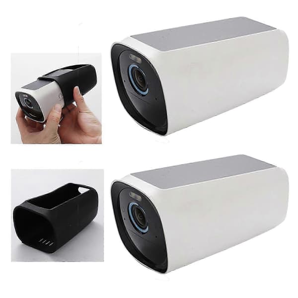 2-pack silikonskal för EufyCam 3(S330) trådlöst hemsäkerhetskamerasystem