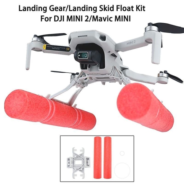 Dji mini 2 landningsställ skid float kit expansion för dji mavic mini landningsställ träningsutrustning drone Landing gear w float