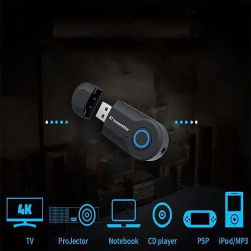 [LCS]USB Bluetooth-äänilähetin 3,5 mm:n äänikaapelilla