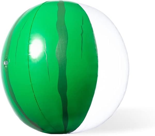 Fruktformet oppblåsbar strandball watermelon