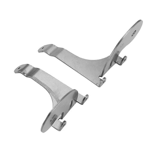Monteringsbeslag til frontgrill-spotlys i rustfrit stål til Mini R50 R52 R53 2001-2007 silver