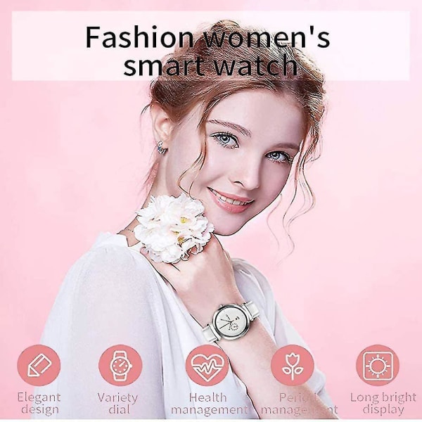 smart watch Dam, smart watch för Huawei Samsung Xiaomi iPhone Android, Sport Smart Watch med