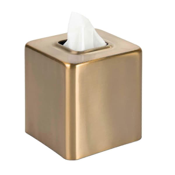 Metall Fyrkantig Tissue Box Modern Tissuehållare