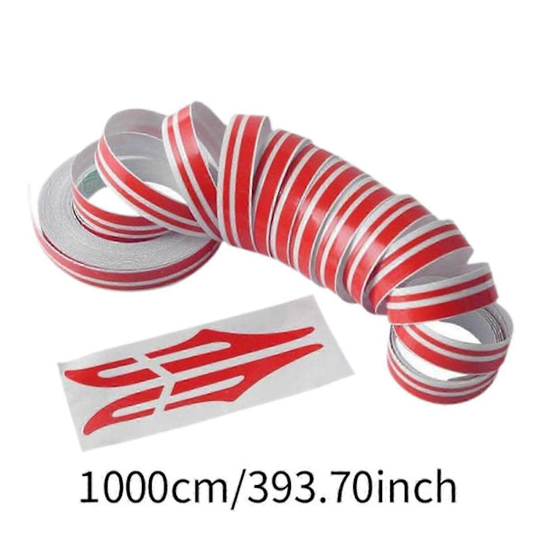 [LCS]2025 Yleinen auton vinyyliraidoitusteippi, raidoitusteippi universaali tee-se-itse Red