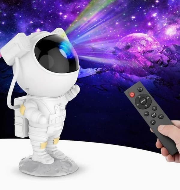 [LCS]Nattlampe - Stjerneprojektor med LED-lampe - Astronaut 600