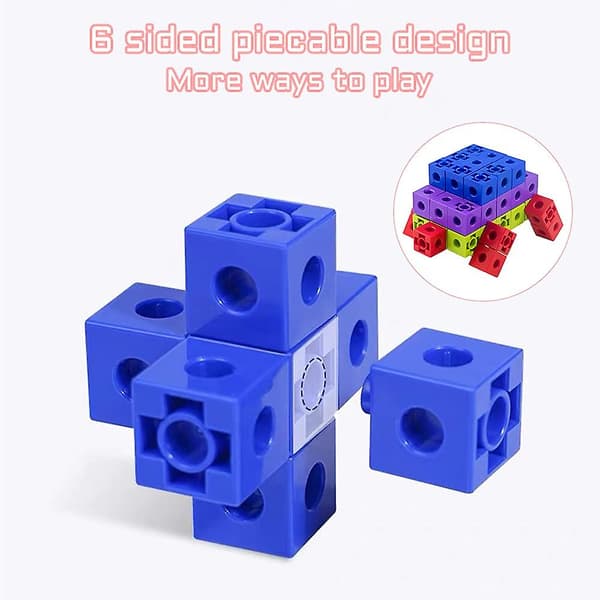 [LCS]100 st klassiska byggklossar Stickle Bricks Byggklossar Leksaker Byggsats ABS material