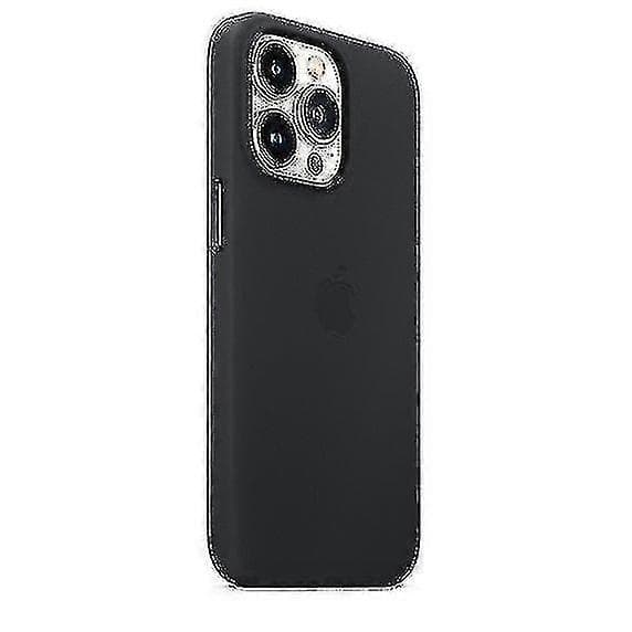 [LCS]Läderfodral kompatibelt med iPhone 13 Pro läderfodral med Magsafe Midnight Black
