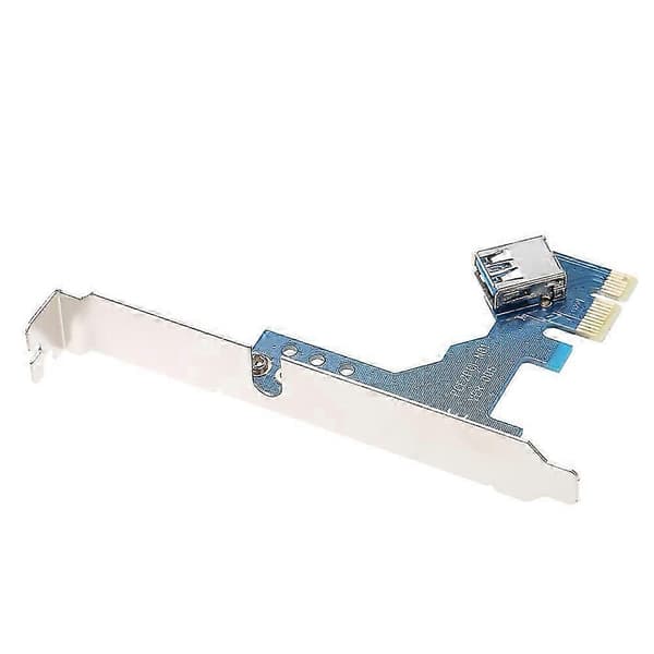 PCI-E til adapter PCI-E til dobbel PCI-sporutvidelse støtter opptakskort/gullskattekort/lydkort