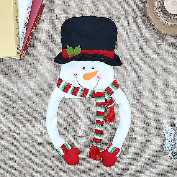 Joulukuusen latvatähti Lumiukko Joulukoriste Snowman