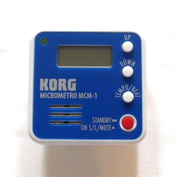 [LCS]Digital Kompakt Clip-on Metronom For Perfekt Rytme Blue