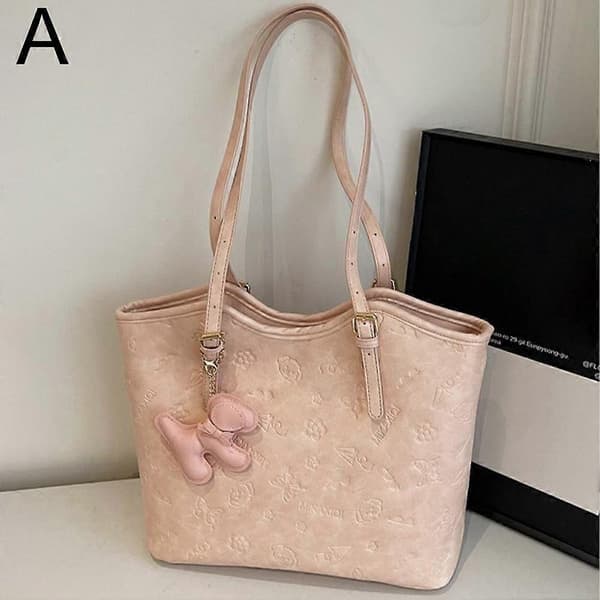 [LCS] Stor kapacitet mulepose pendler stor kapacitet mulepose armhule taske Pink