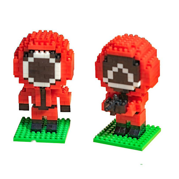 Byggeklodser Squid Game, Byggeklodslegetøj, Børns fødselsdagsgaver