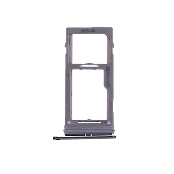[LCS] Ersättningsfack för SIM- och Micro SD-kort till Samsung Galaxy S9 Plus/S9 - Hållbart förvaringstillbehör Black