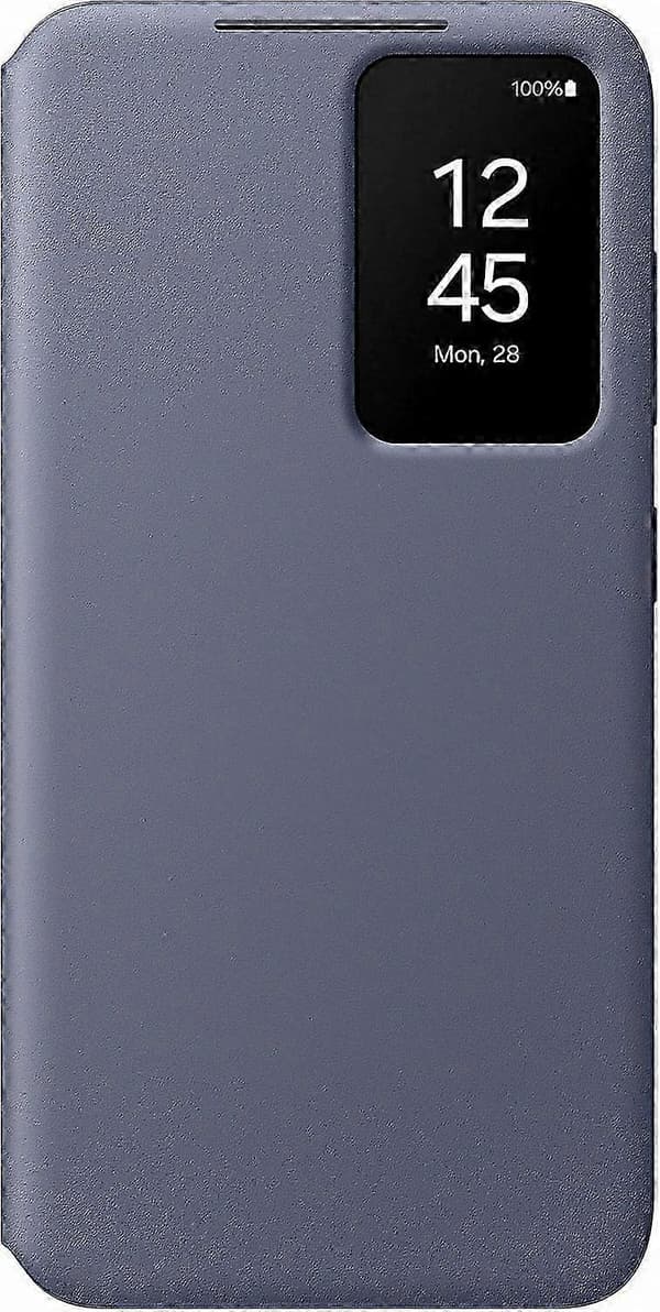 Lilla Smart View Wallet Cover til Galaxy S24