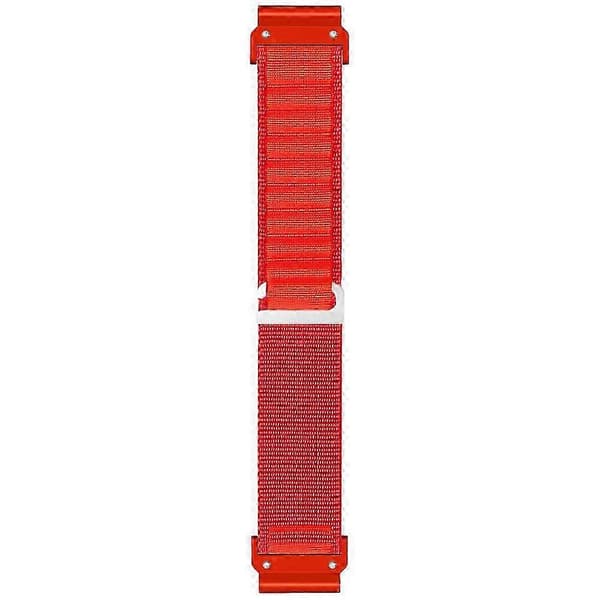 26 mm Quick Release C-spænde Nylon Urrem til Fenix 7x Pro/ 7xRød