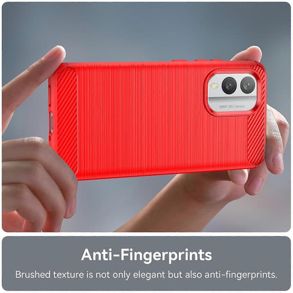 TPU telefoncover til Nokia X30 5G Red