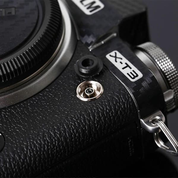 PC Sync Terminal Lock och Batterigreppsskydd för Fujifilm XT2 XT3 XT4 XH1