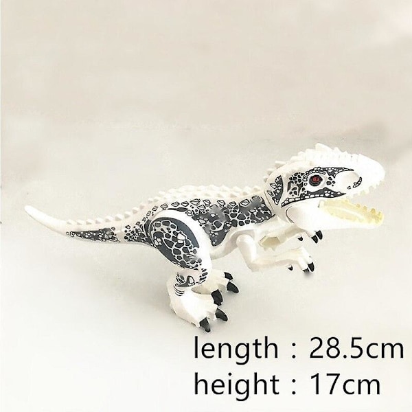 1457+ stk. 16089 16088 mini klodser grøn dinosaur bygge legetøj klassisk model jurassic park figur legetøj hjemme sjovt spil 28cm white