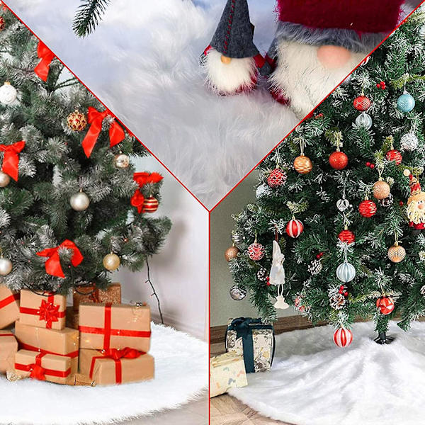 Julgransmattor, Vit Julgransmatta i Fuskpäls