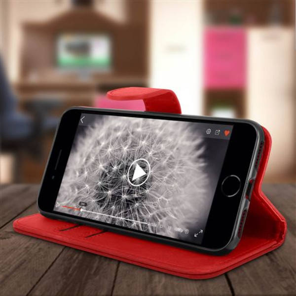 iPhone 7/8 / SE 2020 skal Flipfodral Kortfack Stöd funktion