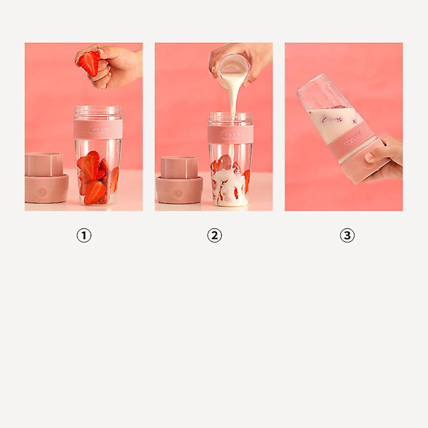 Swotgdoby USB Juicer Kop, Bærbar Juice Blender, Juice Ekstrakt