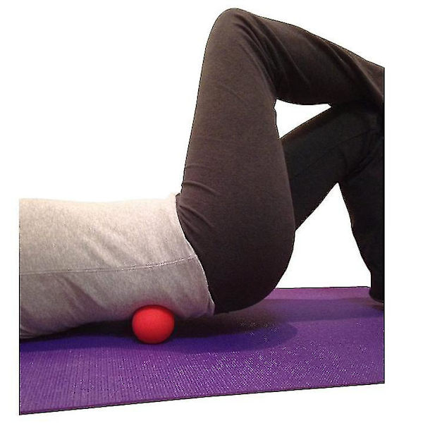 Yoga Terapi Silikon Fasciaboll Muskelavslappning ORANGE