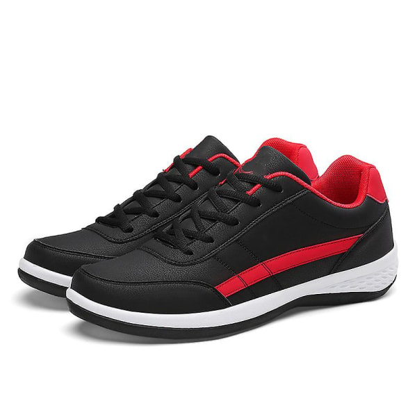 Sneakers Andningsbara Unisex Lättvikt Mode Enkla Bekväma Halkfria Lämpliga För Utomhusbruk Black 42