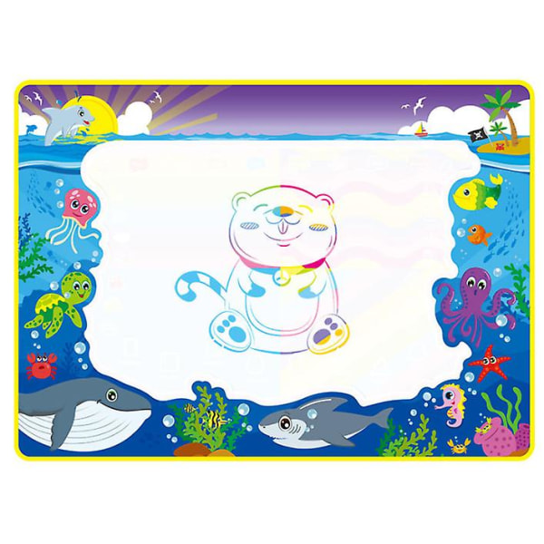 Stora barn Magic Aqua Doodle Vattenmålning Ritmatta,110*80cm