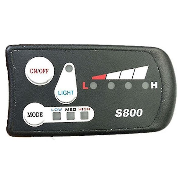 Elektrisk Cykel LED S800 Display 36v 48v Elektrisk Cykel Intelligent Kontrolpanel Display Elektrisk