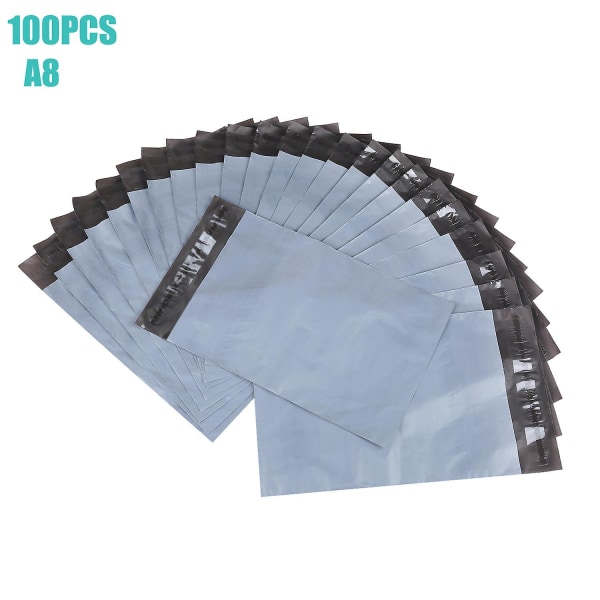 Expressposer 100/200/500/1000 stk. Valgfri Gaveinnpakningspose Pakkepakke Pakkemateriale For Budfirma 100pcs A8