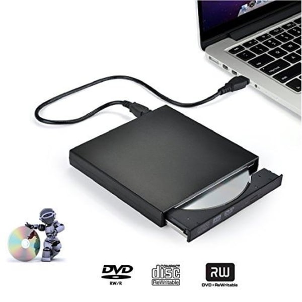 Ulkoinen DVD-poltin, iAmotus DVD / CD Kannettava soitin USB 2.0 C