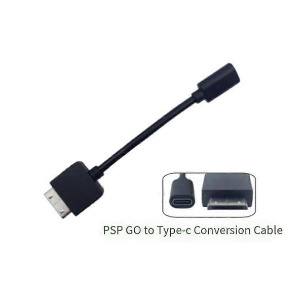 Opladeradapterkabel til PSP GO-spillekonsol USB C-adapterkabel til PSP Go-spillekonsol strømforsyningskabel