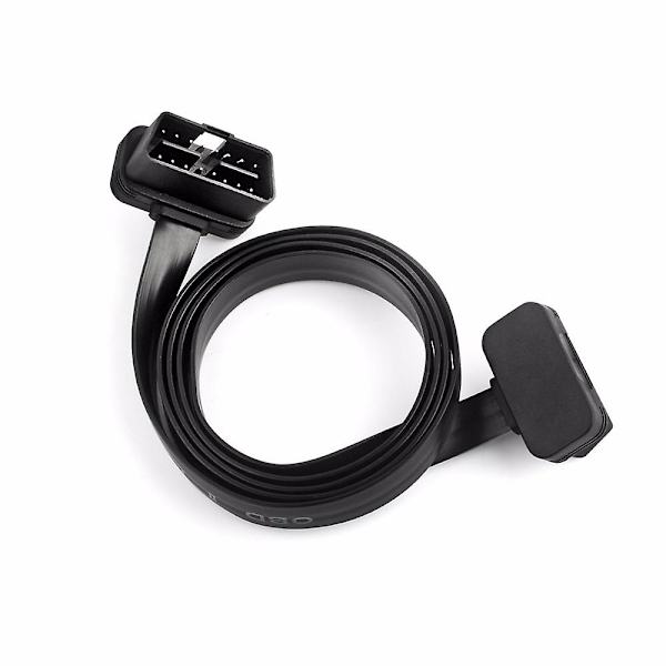 Obd2 Förlängningssladd 60cm 16pin Elm327 Hane Till Förlängningskabel Obd 2 Bil Diagnostisk Kabelkontakt Adapter