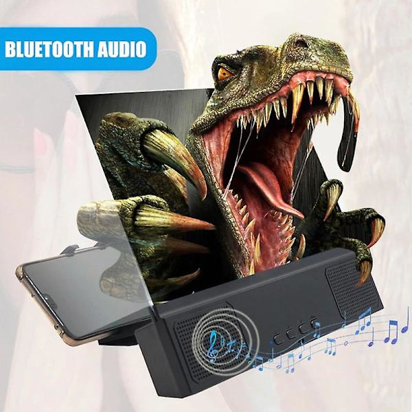 12-tums skärm Bluetooth-högtalare Telefonhållare