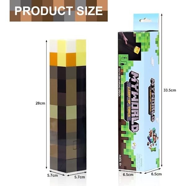 Minecraft diamantgruver yellow mining lamp