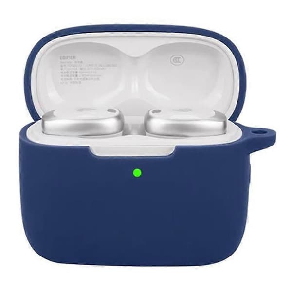 Kompatibelt silikonfodral för Edifier NeoDots med anti-förlorad spänne Bluetooth-hörlurar skyddshylsa Red